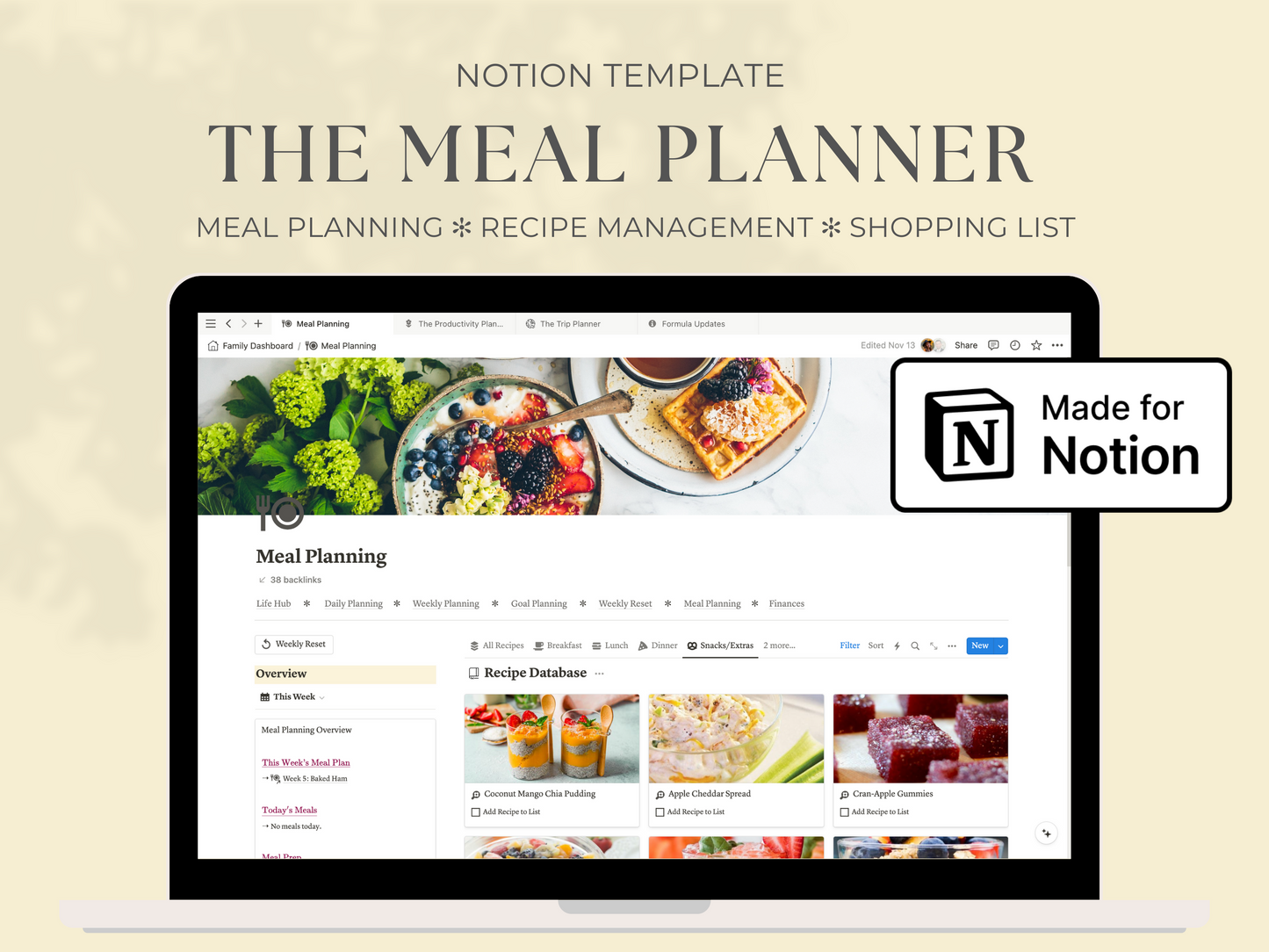 The Meal Planner